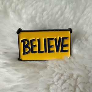 ⚽️ Ted Lasso Inspired “Believe” Enamel Pin 3 Available